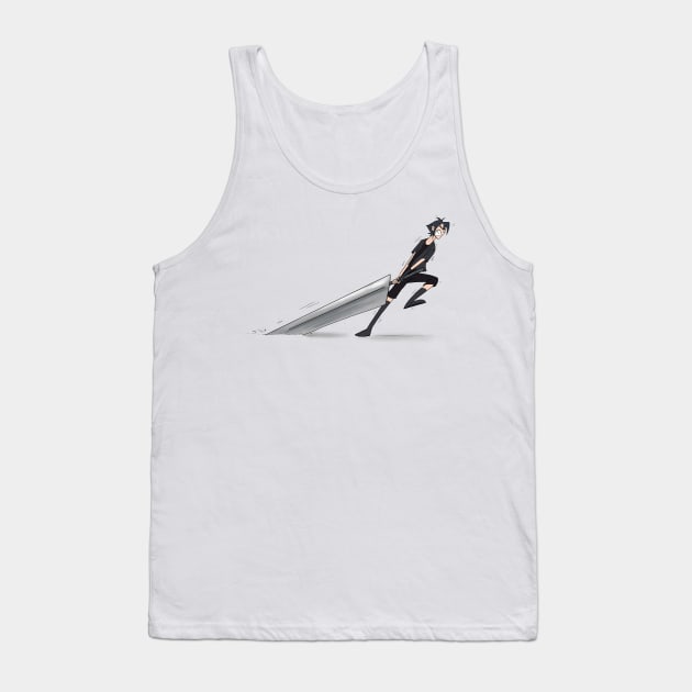 Too Heavy Tank Top by ImaginativeJoy